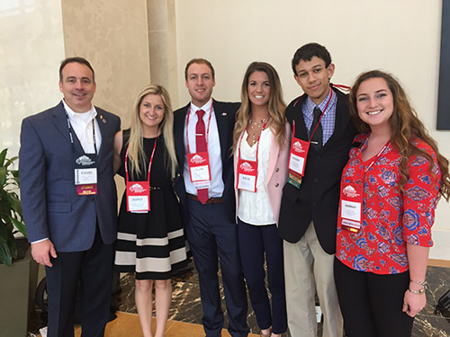 ECU Students at World Conference